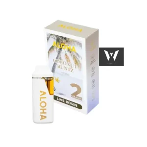 Coconut Runtz 2g Live Rosin | Aloha vape pens