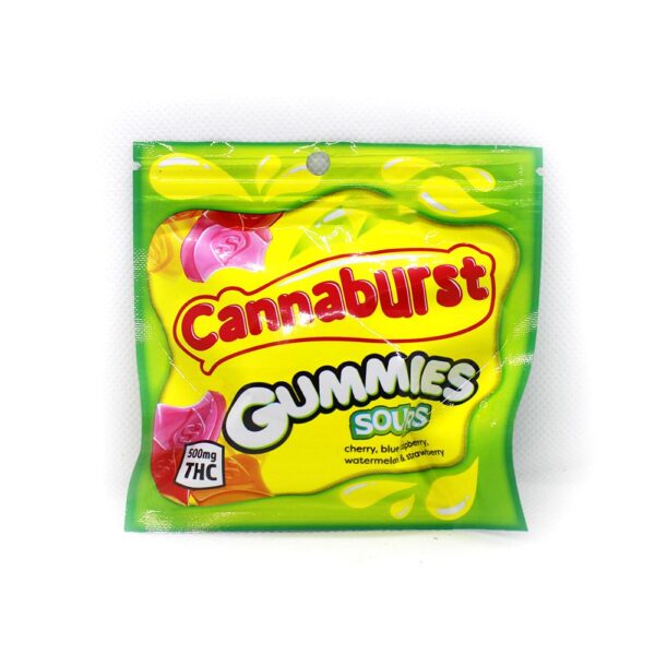 Cannaburst Gummies are 500mg of cannabis confection perfection. Carefully dosed to give you the best trip possible with flavors similar to Starburst. These gummies come in both the Berry Sours, Original, Sours and Tropica flavor variety. With a large dose of THC, these treats are strong and suggested for those with a higher tolerance for edibles.